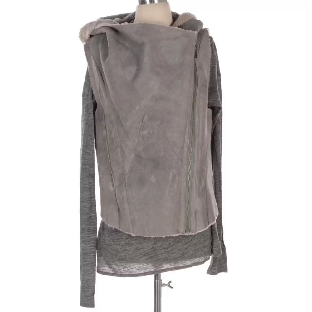 Stunning HELMUT LANG SHEARLING VEST Sz L